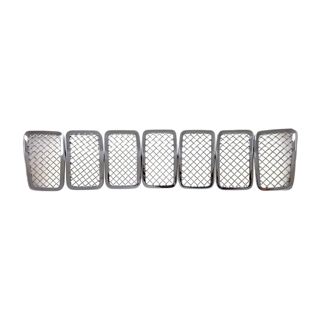 ABS485 – COAST2COAST Grille Insert, Overlay 7 Piece Chrome Plated ABS Plastic